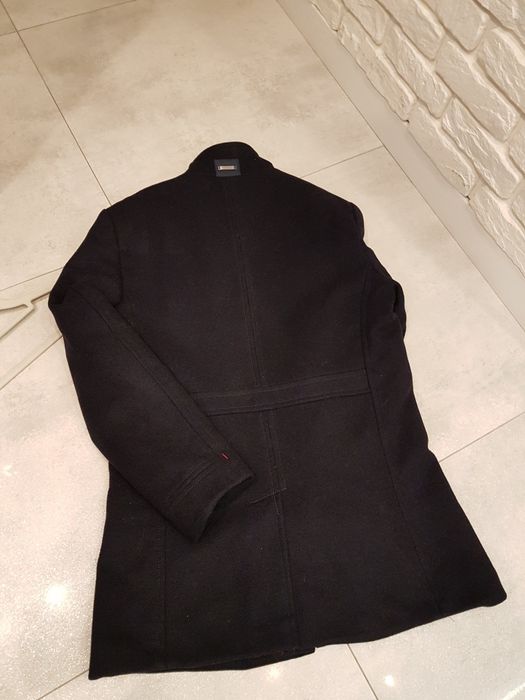 Zimowa kurtka- półpłaszcz- jak nowa