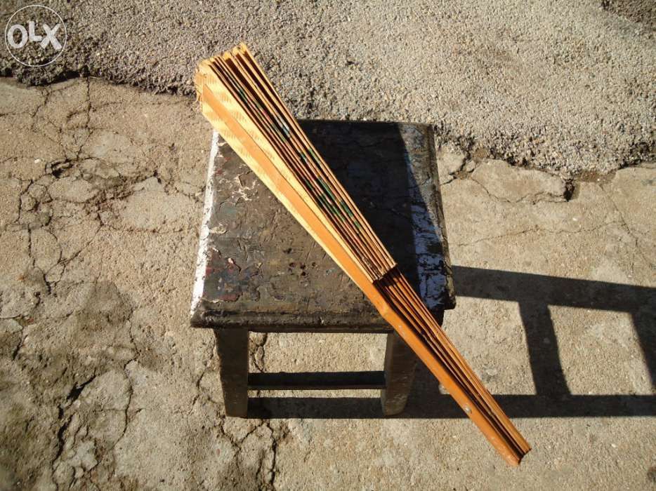 Leque de madeira, muito antigo