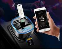 Transmissor FM (para carros com rádio sem Bluetooth) Bluetooth 5.0 MP3