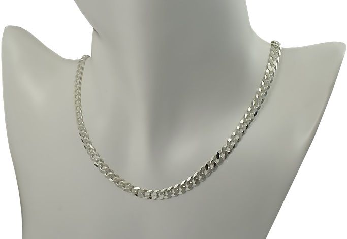 Łańcuszek Srebrny Pancerka 5,6 mm  Grawer GRATIS