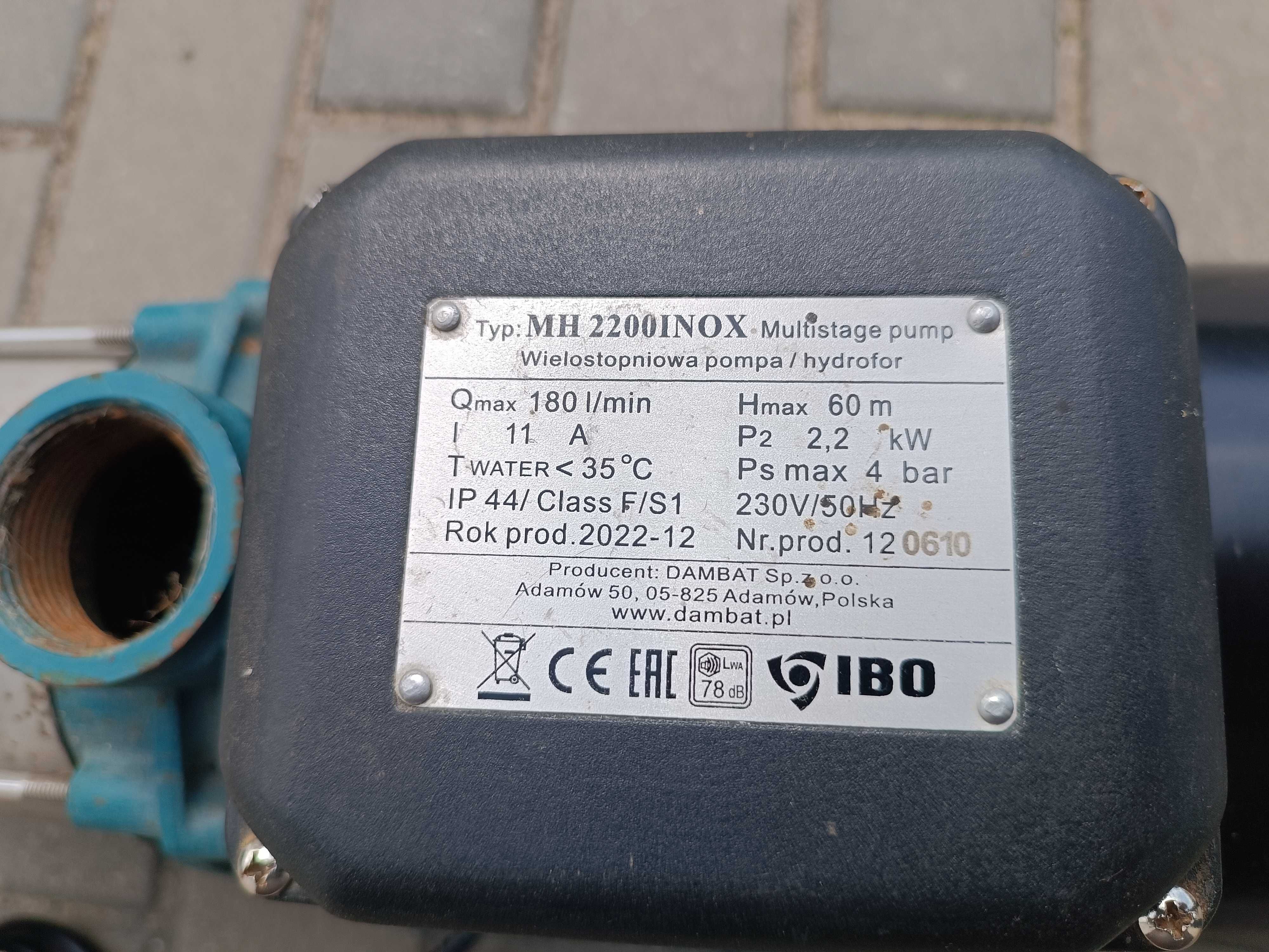 Pompa powierzchniowa ibo mh2200