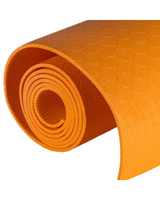 Mata do ćwiczeń RBSPORT RB50667 - 0,4 cm - pomarańczowa