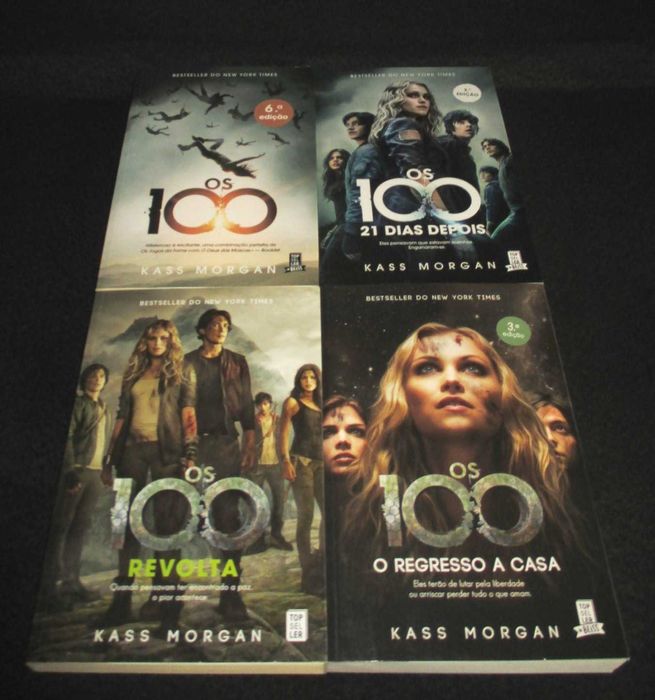 Livros Os 100 Kass Morgan Tetralogia
