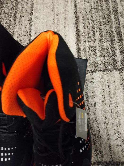 Buty trzewiki robocze Sako 43 czarne pomarańczowe