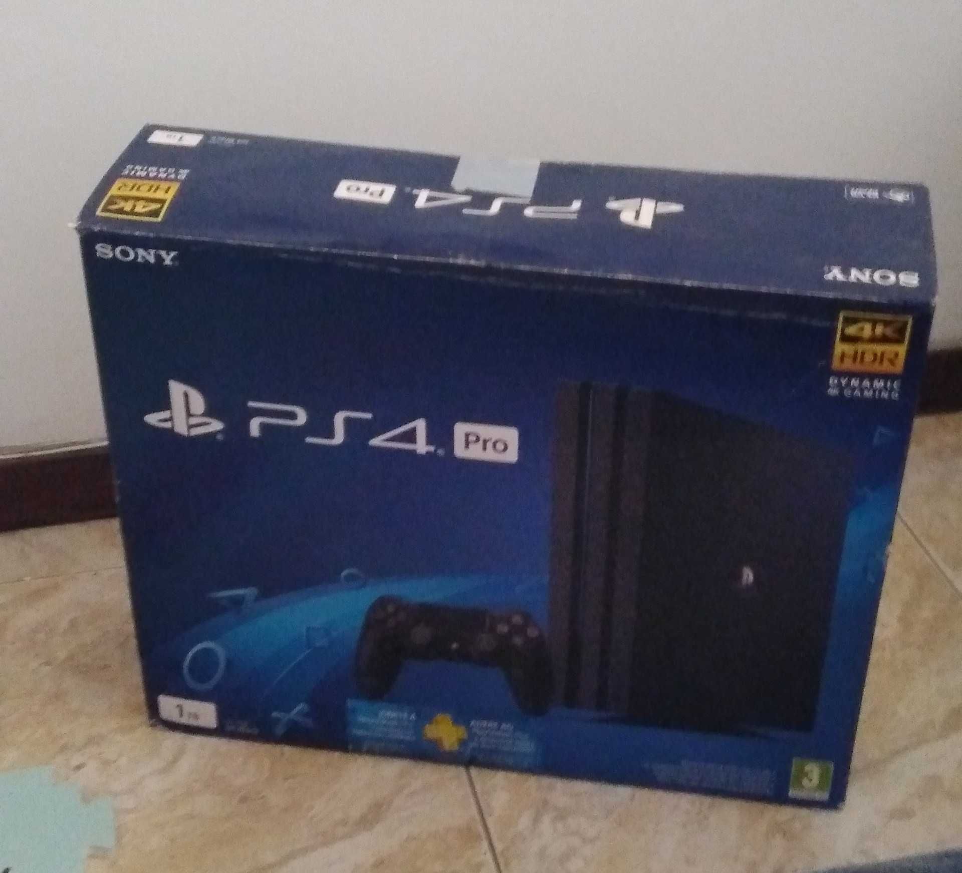 PS4 PRO 4K 1TB toda original