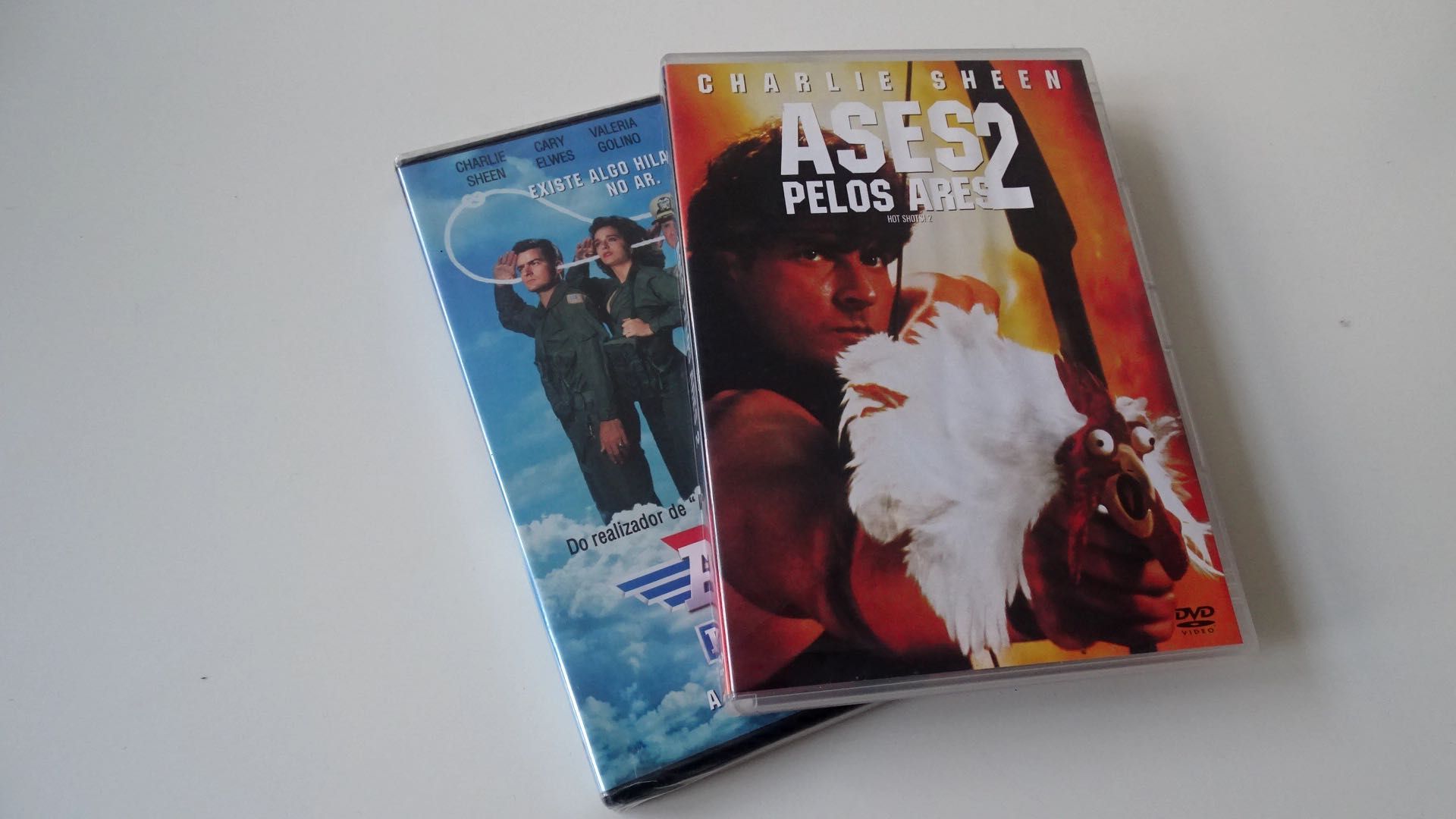 DVD Pack Hot Shots - Ases pelos Ares 1 e 2