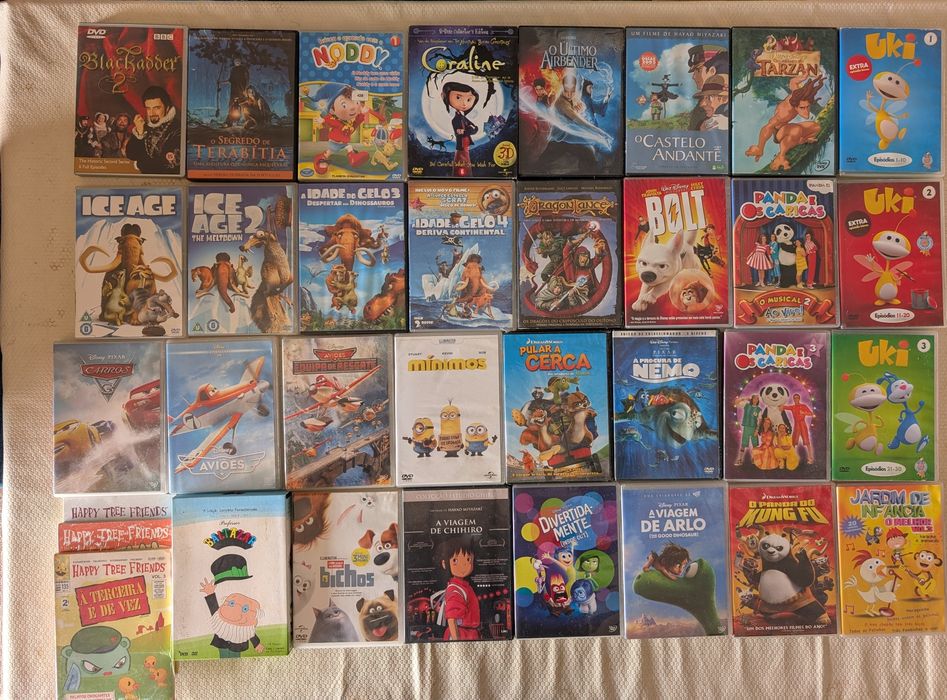 Pack 128 filmes em DVD