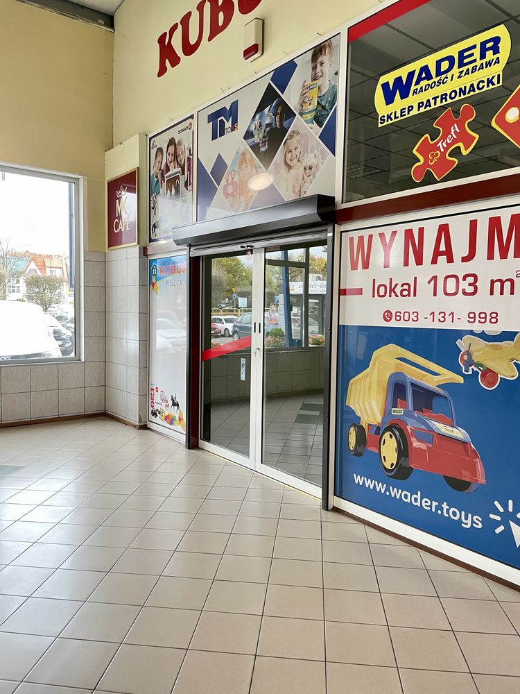 Wynajem lokalu 103,5 m² w Lęborku – Dom Handlowy Kupiec