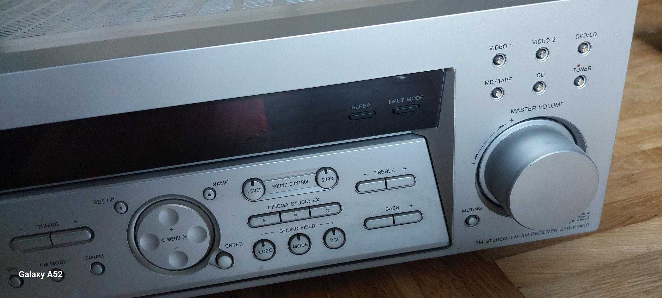 Amplituner SONY STR-K740P + zestaw kolumn