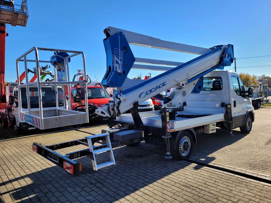 iveco zwyżka podnośnik koszowy 27 m multitel cmc tb260 socage renault