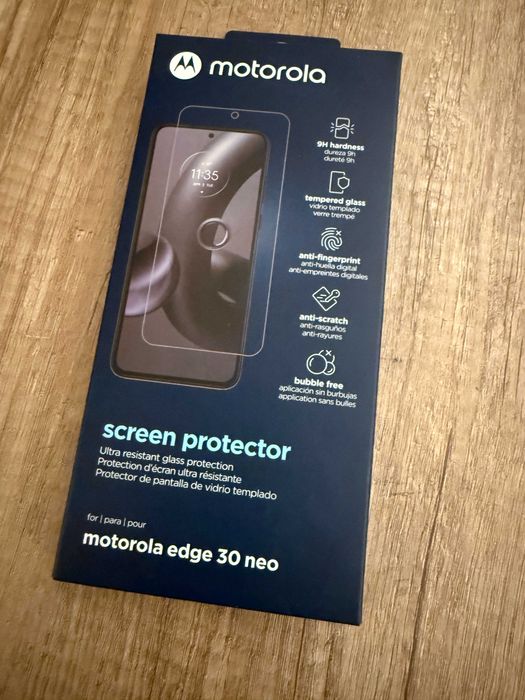 Nowe oryginalne szkło ochronne na ekran Motorola Edge 30 Neo