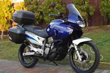 Honda Transalp Honda xl 650 Transalp 2005rok 3 NOWE KUFRY GMOLE 25kw kat a2 BDB STAN