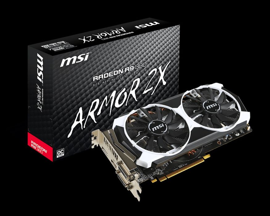 MSI R9 380 Armor 2X
