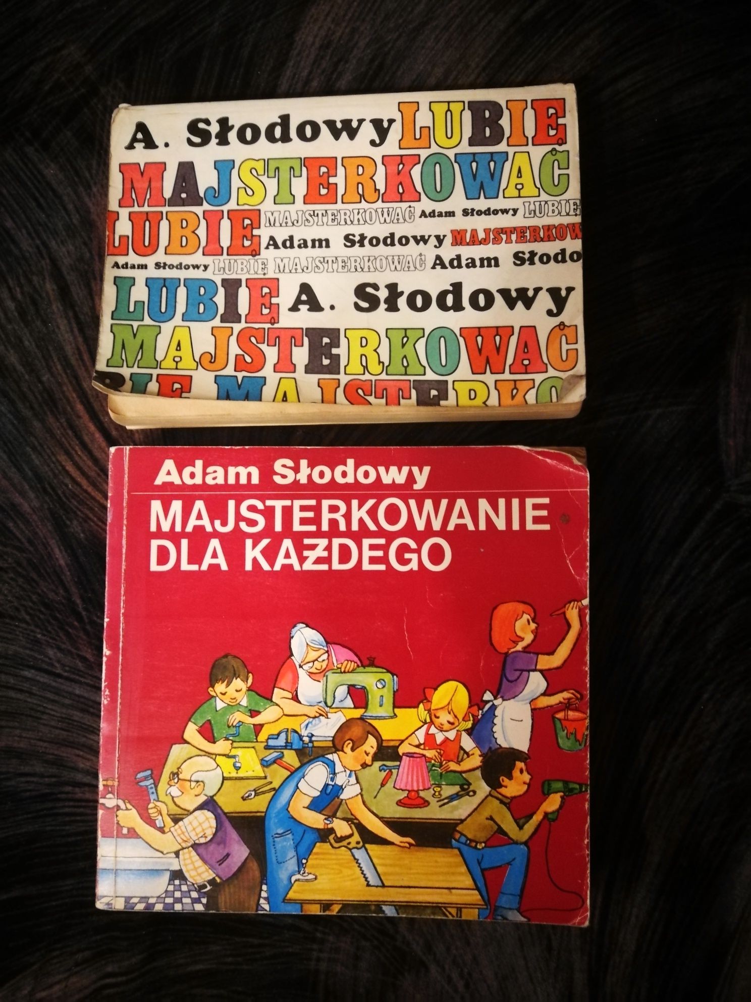 Adam Słodowy Lubię Majsterkować 1974 + Majsterkowanie dla każdego 1982