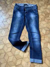 Spodnie jeans damskie 29 ozdobne DMR