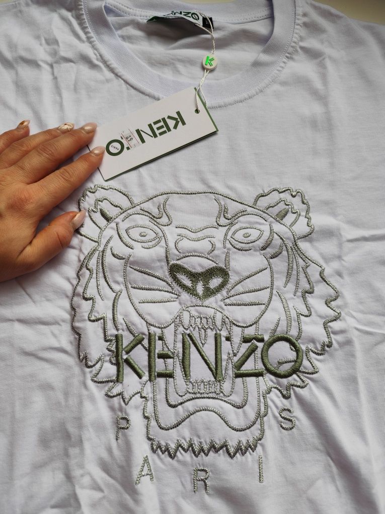 T-shirt męski KENZO nowy nowy haftowany wzór XL-XXL