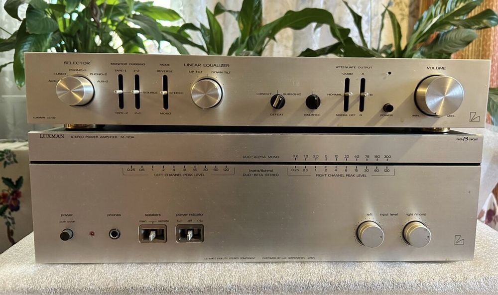 Усилители Luxman CL 32, M120
