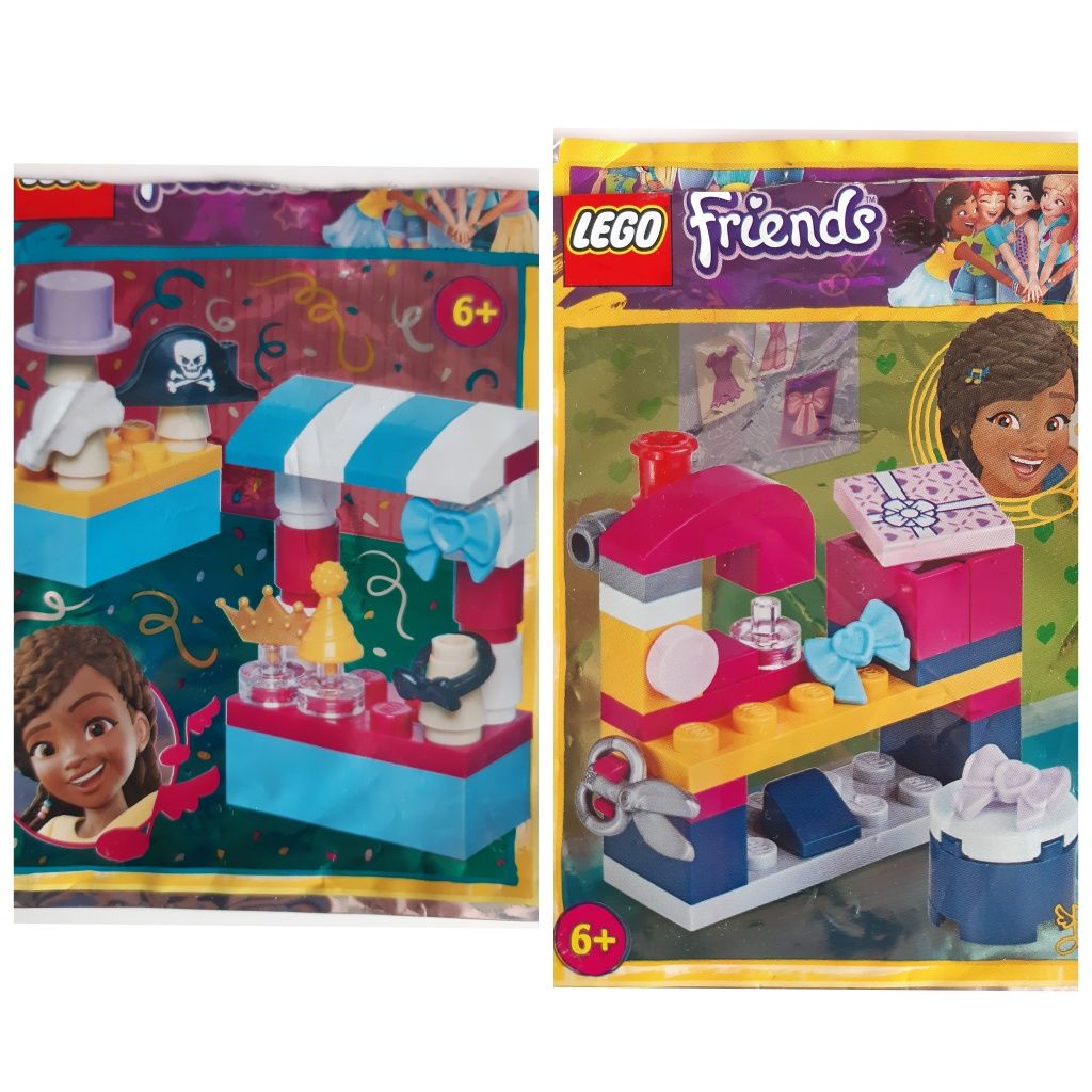 Lego Friends 561902 Sklep z kostiumami i 561802 Salon krawiecki