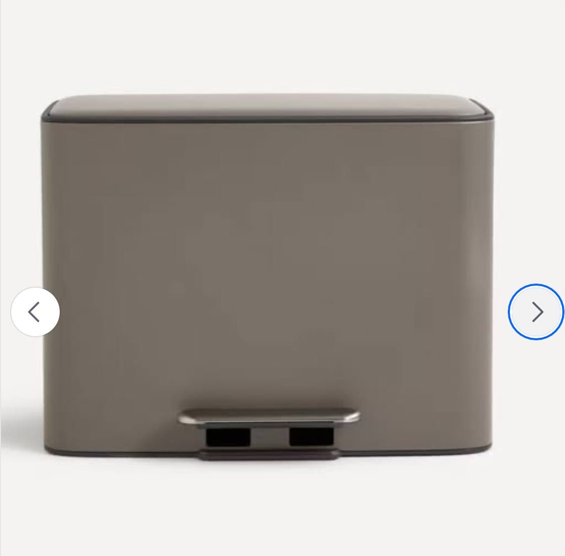 Caixote reciclagem com pedal 3x11,5 L - El Corte Inglês