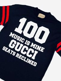 Gucci t shirt XL 100 anniversarry czarny męski