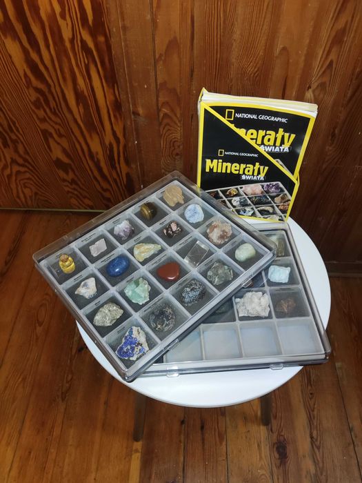 Minerały Świata National Geographic - kolekcja (34 tomy)