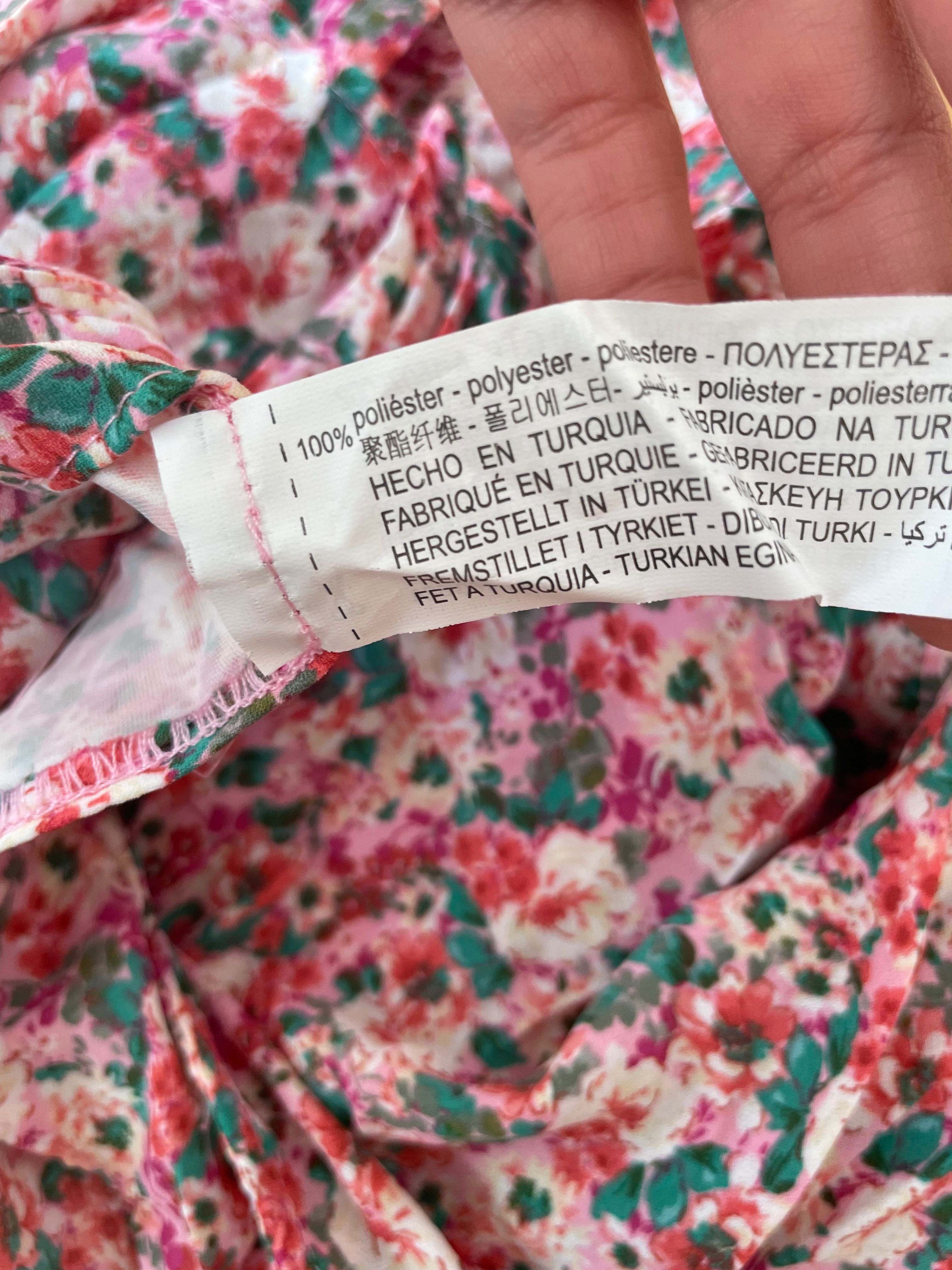 Zara nowa spódniczka mini floral kwiaty spódnica