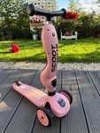 Scoot and ride różowa i 2w1