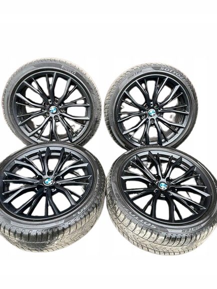 czarne felgi m-pakiet bmw g14 g15 g30 g11 19cali performance zima 245/