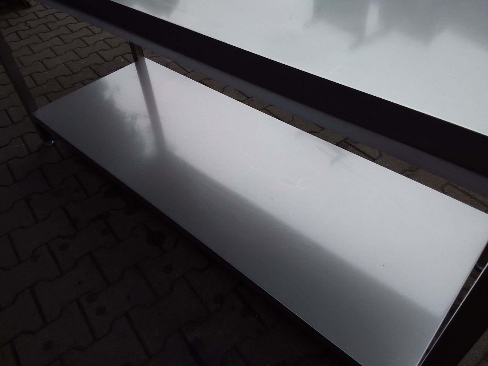 Stół gastronomiczny 70x160cm nierdzewny solidny spawany gruby wysyłka
