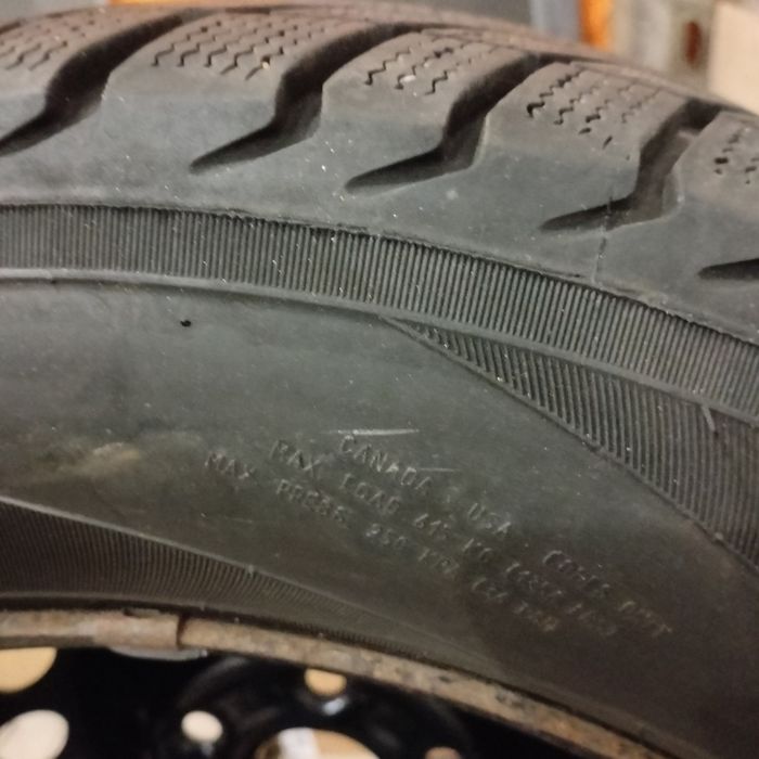 Шини зима диски  5x112 R15VW Audi Skoda Seat