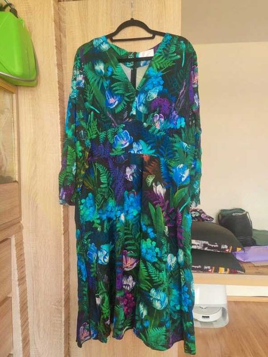 Sukienka OKEE Aurora Forget me Not 3XL + bransoletka