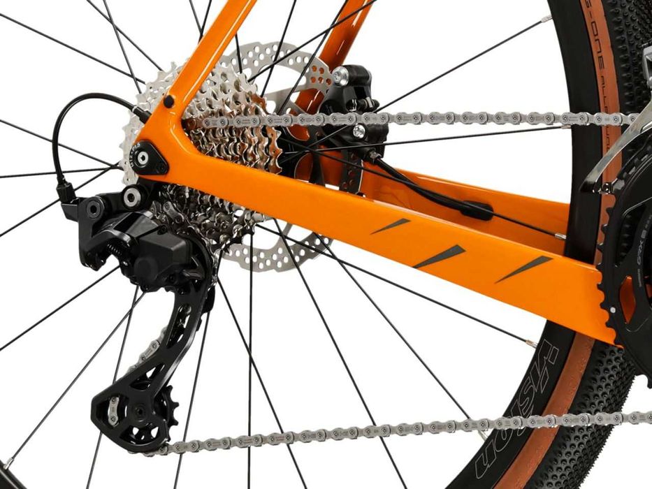 Rower gravel Kross Esker 8.0 GRX 2x12 2025 pomarańcz M, L - Śląsk