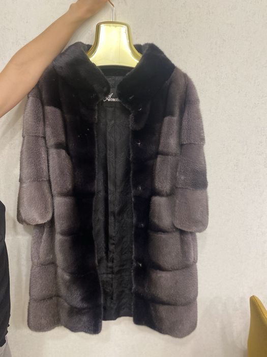 Норковая шуба 32 размер