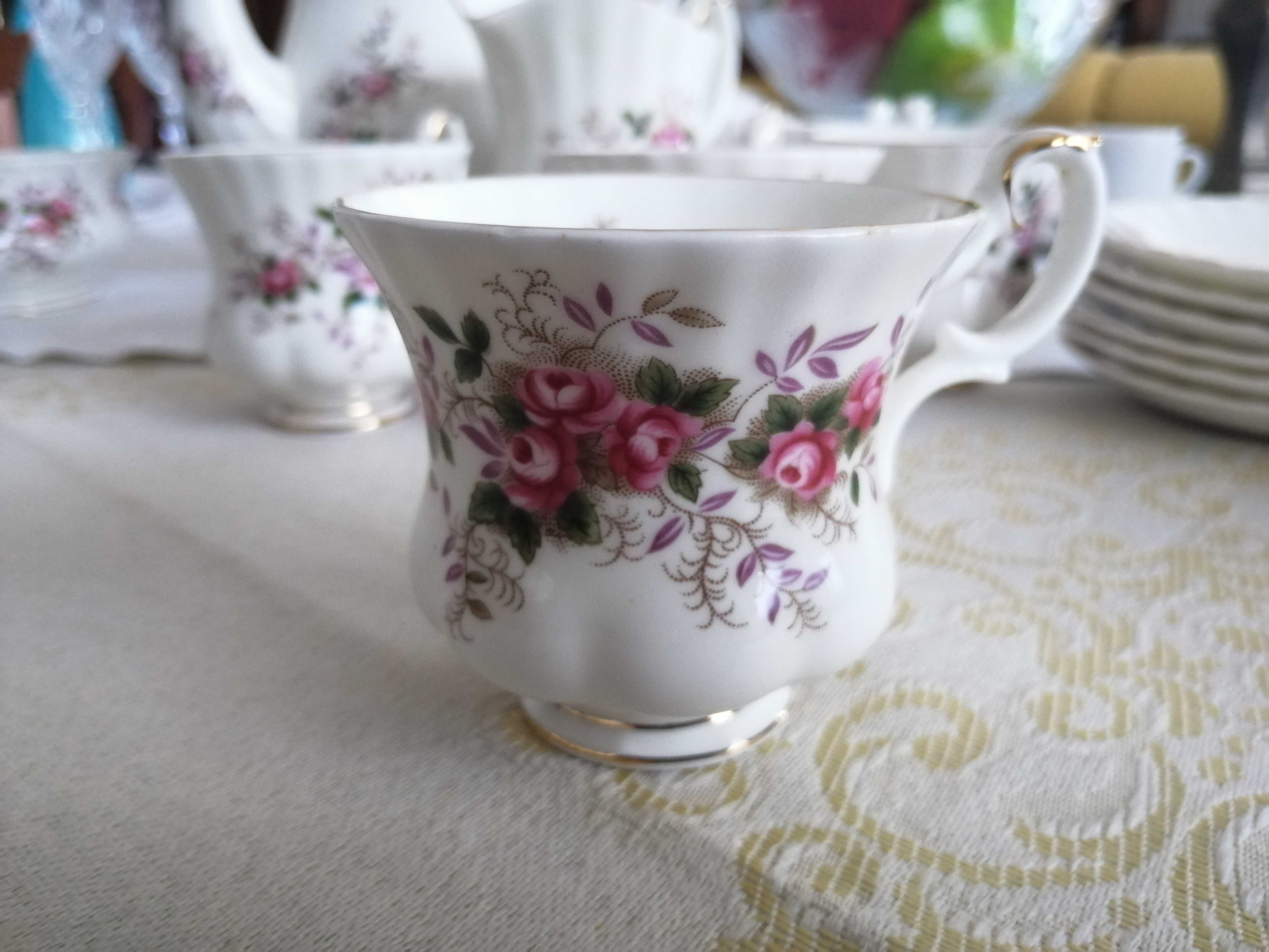 Serviço de Chá Royal Albert Lavender Rose