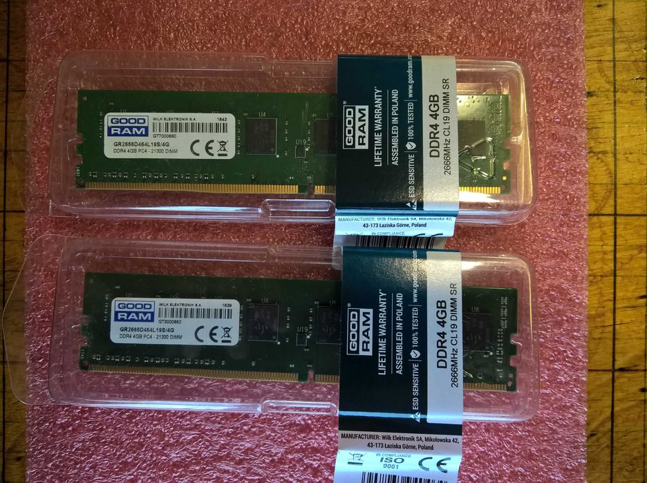 GOODRAM 4 GB DDR4 2666 MHz (GR2666D464L19S/4G)