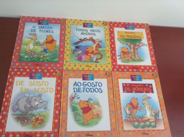 Livros para criança winnie the pooh