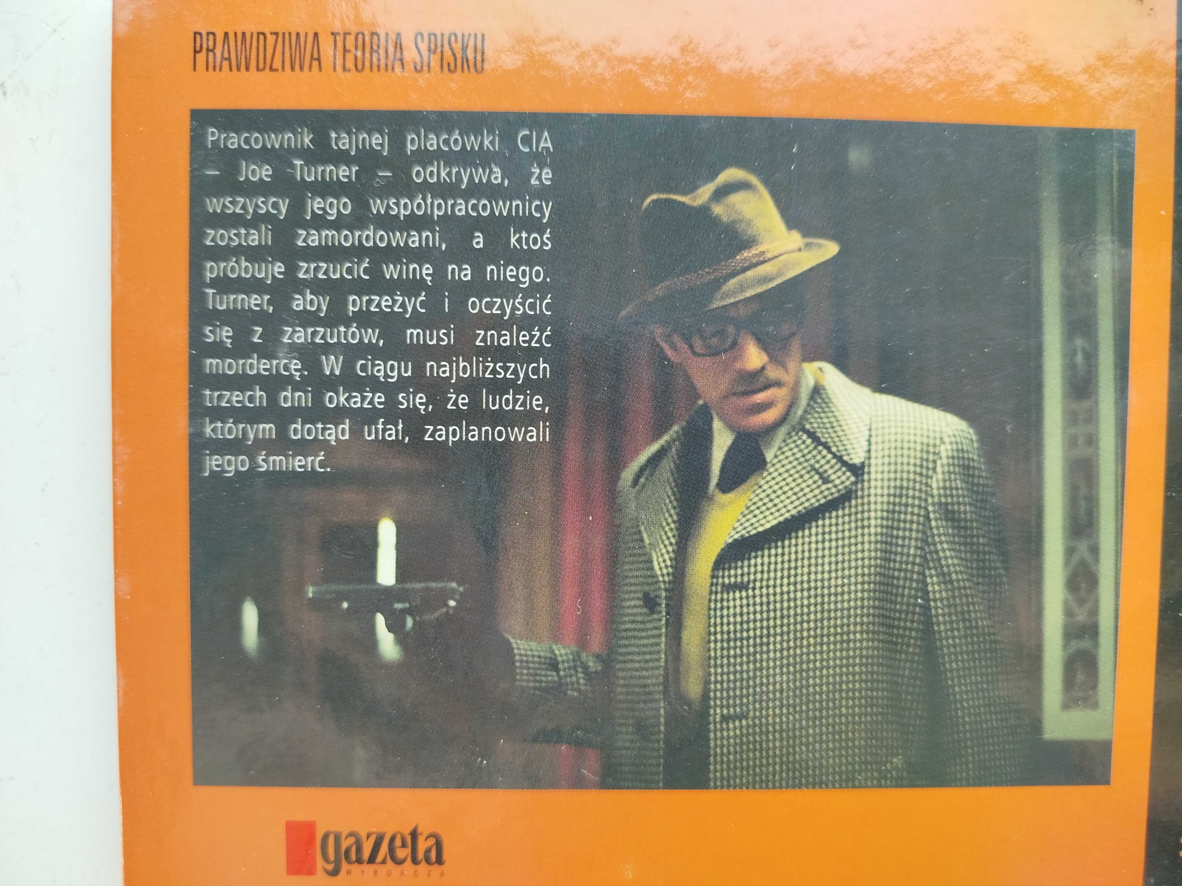 Trzy dni kondora DVD Redford reż Pollack lektor polski Gazeta Wyborcza