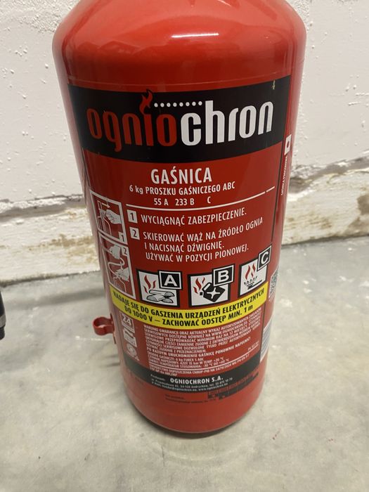 Gaśnica 6kg ABC