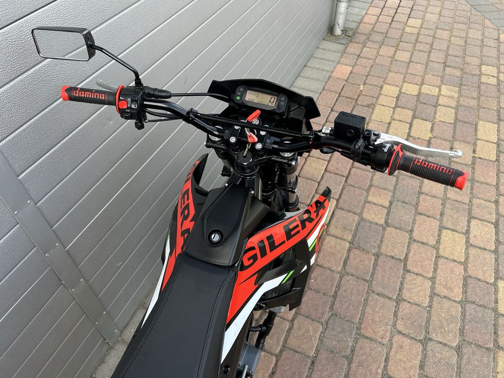 Gilera SMT 50 Supermoto 2019r VOCA Derbi senda 50 sportowy wydech