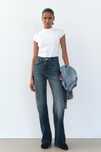 Джинси zara 38 зара wide leg індиго 38
