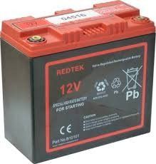 Bateria REDTEK 12V 25Ah para Boosters profissionais