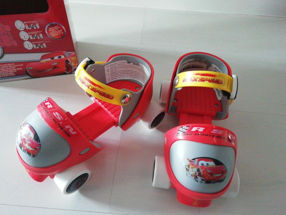 Patins dos cars/carros pixar Walt disney