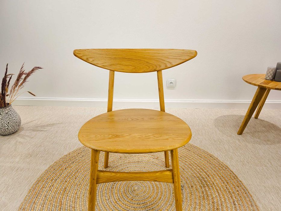 Sprzedam dębowe krzesło, drewniane krzesła, od ręki, Rabat