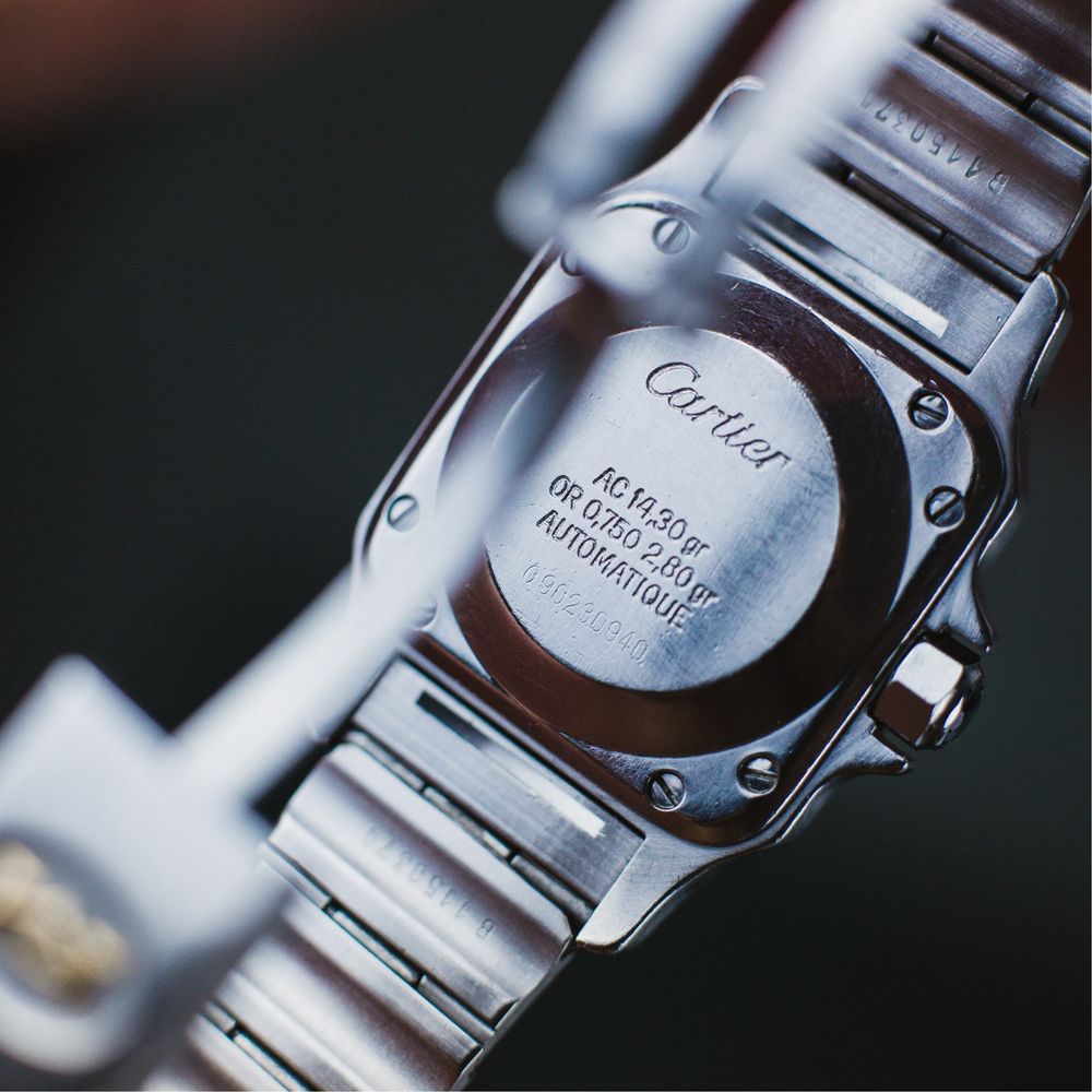 Relogio Cartier Santos Lady 24mm ref.0902 - Automatico - 1980s