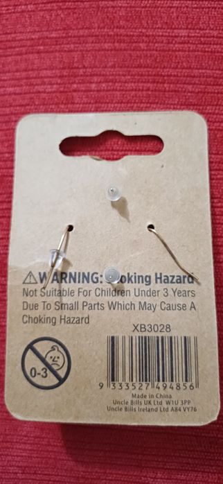 Набор сережек-подвесок с рождественской тематикой