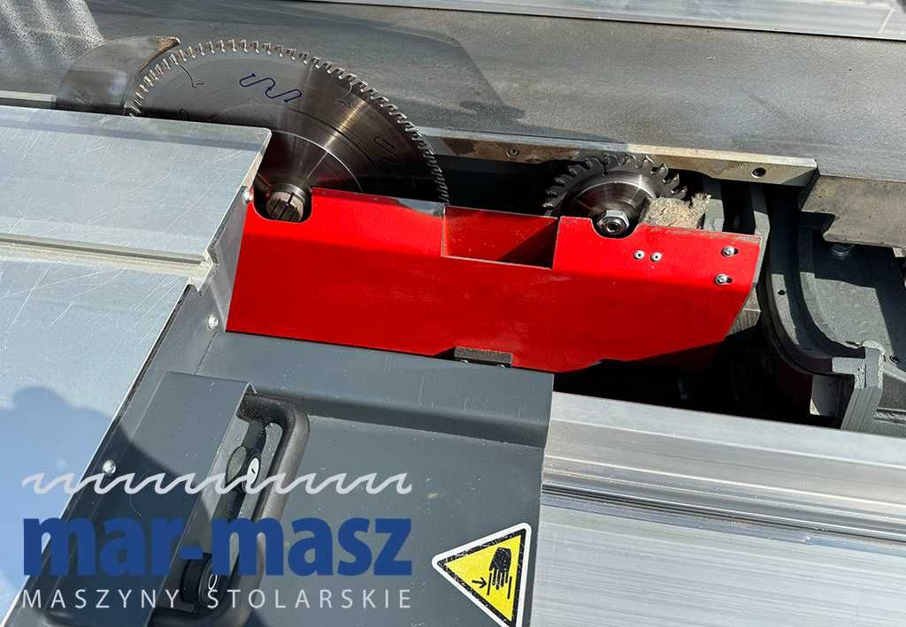 Piła formatowa REMA FX500 – 2osie automatyczny liniał wzdłużny pilarka