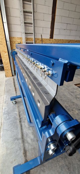 Листогиб сегментний 1250см, ручний двосигментний,