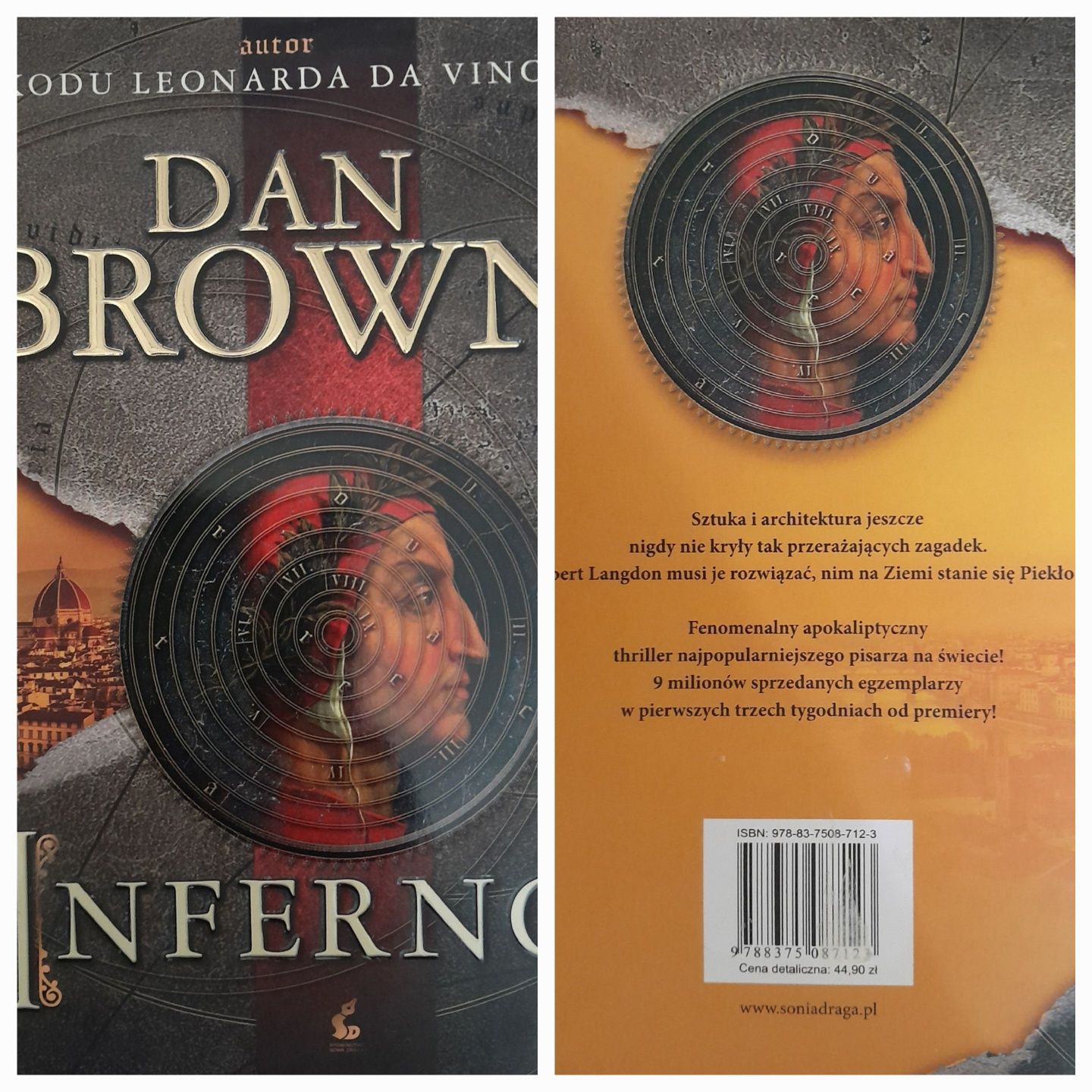 Książka Dan Brown Inferno