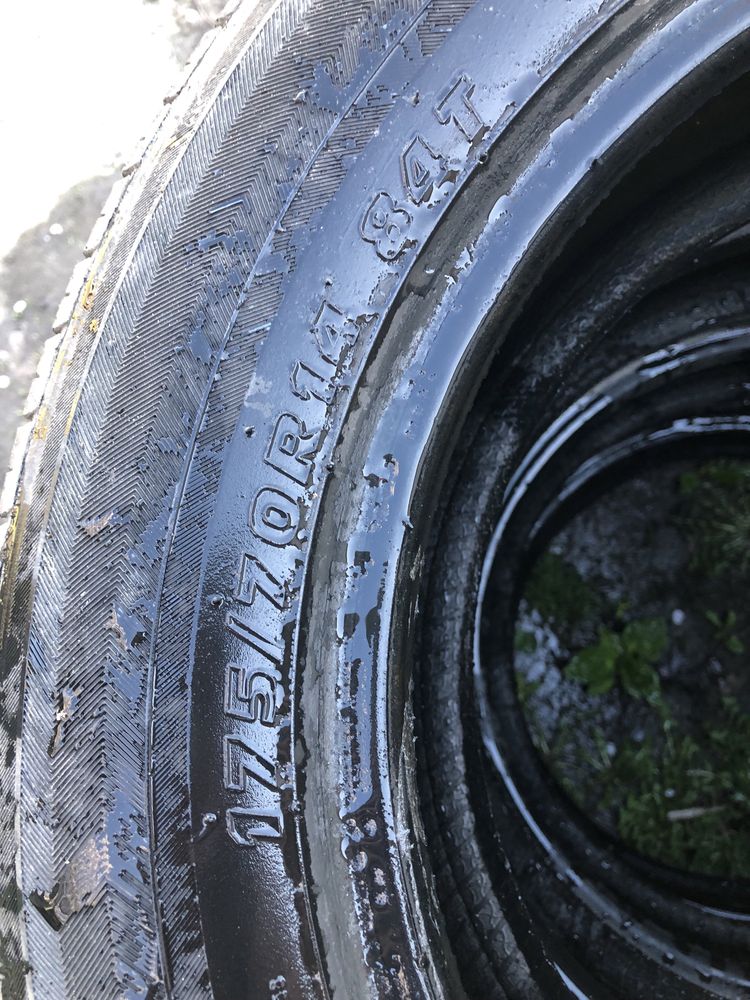 Продам летнюю резину 175/70/14 84Т
