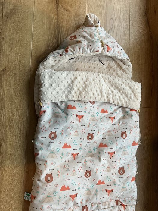 Śpiworek marki Samiboo do gondoli/spacerówki/sanki